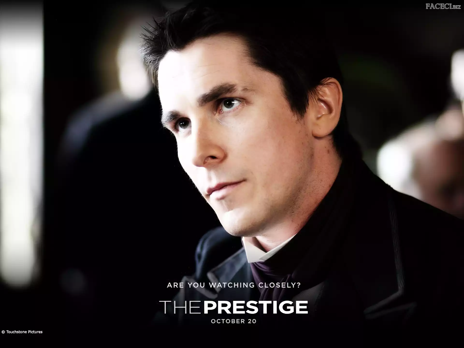 The Prestige, Christian Bale, aktor, twarz